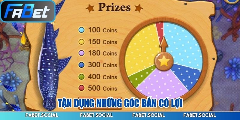 Chiến Thuật Bắn Cá FABET - Bí Kíp Giúp Tối Ưu Xu Thưởng Tận dụng những góc bắn có lợi